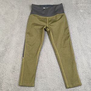 REI Co-op Women's Active Pursuits Capris Leggings Stretch Green Size Small